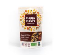 HAPPY HOURS EN BIOVALLEE-Sachet cajou ail noir bio de la Drôme Happy Hours en Biovallée - 115 g