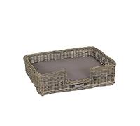 Happy-House Panier carré en rotin, Grand Format