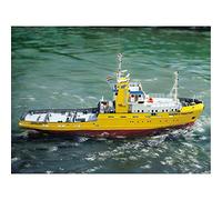 Happy Hunter Salvage Tug Boat with Fittings 1:50 Krick Robbe RC Model Kit