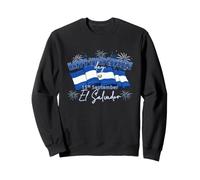 Happy Independence 15 Septembre Patrimoine du Salvador Sweatshirt