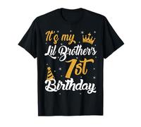 Happy It's My Lil Brother's 1st Birthday 2024 1 an Old T-Shirt