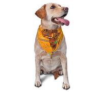Happy Kwanzaa Chien Bandanas Pet Écharpe Triangle Bavoir Garçon Fille Foulard Réglable Accessoires pour Petit Moyen Grand Chiot