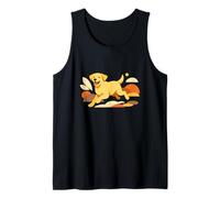 Happy Labrador Dog Illustration for Dogs Lover Débardeur