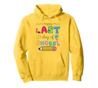 Happy Last Day Of School Teacher Appreciation Garçons Filles Sweat à Capuche