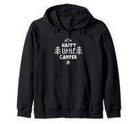 Happy Little Camper Adventure Camping Nature Randonnée Sweat à Capuche