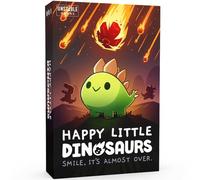 Unstable Games - Jeu de Base Happy Little Dinosaurs - Jeu de Cartes Amusant de Sabotage compétitif pour Enfants, Adolescents, Adultes - 2 à 4 Joueurs, Gestion des Mains
