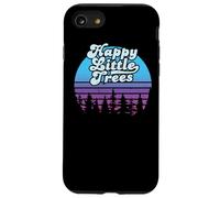 Happy Little Tree Bob Style Vintage Coque pour iPhone SE (2020) / 7/8