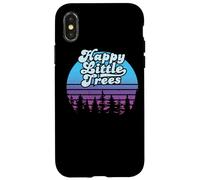 Happy Little Tree Bob Style Vintage Coque pour iPhone X/XS
