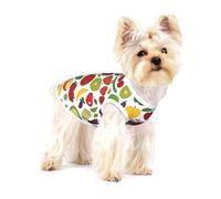 Happy Living Gilet en coton respirant doux et confortable pour chien et chat Taille S