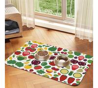 Happy Living Pet Nappe absorbante en cuir avec base en caoutchouc antidérapant pour chats et chiens 40 x 60 cm