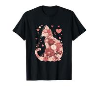 Happy Meowtine's Day Cute Valentine Cat Lovers T-Shirt