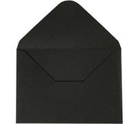 Happy Moments enveloppes 11,5 x 16 cm 10 pièces 110 gr noir Noir G