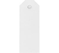 Happy Moments étiquettes blanches 3 x 8 cm carton 20 pièces Blanc G