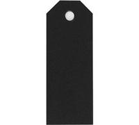 Happy Moments étiquettes noires 3 x 8 cm carton 20 pièces Noir G