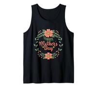 Happy Mother's Day 2026 Mignon Floral Mom Grandma Débardeur
