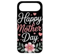 Happy Mother's Day Floral Cœurs Couronne Fleurie Maman Coque pour iPhone Air