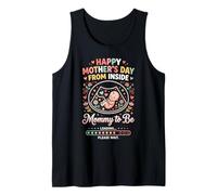 Happy Mother's Day from Inside Mommy Mom to Be Loading 1 Débardeur