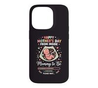 Happy Mother's Day from Inside Mommy Mom to Be Loading 2 Coque pour iPhone 14 Pro