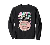 Happy Mother's Day from Inside Mommy to-Be Loading Progress Sweatshirt