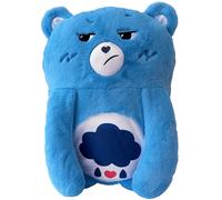Happy Nappers: Care Bears Pock Pocket Pal - Grumpy Bear - Couvre d'oreiller de caractre en peluche avec des pattes pondres Soft Huggable Compa