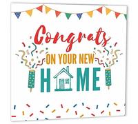 Happy New Home Carte de félicitations pour pendaison de crémaillère