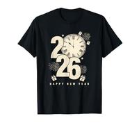 Happy New Year 2026 Let The Countdown Start Design Festif T-Shirt