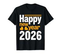 Happy New Year 2026 New Year's Eve Party Family Countdown T-Shirt