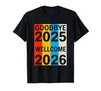 Happy New Year 2026 New Year's Eve Party Family Countdown T-Shirt