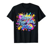 Happy New Year 2026 Party Eve Family Christmas T-Shirt