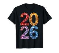 Happy New Year 2026 Party Eve Family Christmas T-Shirt