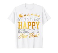 Happy New Year 2026 Santa's Sleigh New Year New Year NYE Party T-Shirt