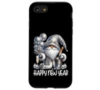 Happy New Year GNOME for Women and Men Funny New Years Party Coque pour iPhone SE (2020) / 7/8