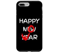 Happy New Year No War Peace Anti-Guerre Pacifist Graffiti Style Coque pour iPhone 7 Plus/8 Plus