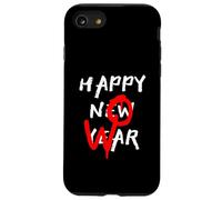 Happy New Year No War Peace Anti-Guerre Pacifist Graffiti Style Coque pour iPhone SE (2020) / 7/8