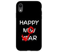 Happy New Year No War Peace Anti-Guerre Pacifist Graffiti Style Coque pour iPhone XR