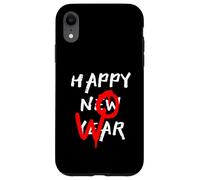 Happy New Year No War Peace Anti-Guerre Pacifist Graffiti Style Coque pour iPhone XR