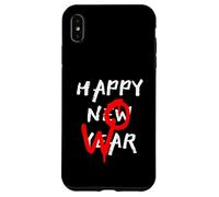 Happy New Year No War Peace Anti-Guerre Pacifist Graffiti Style Coque pour iPhone XS Max