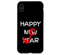 Happy New Year No War Peace Anti-Guerre Pacifist Graffiti Style Coque pour iPhone XS Max