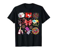 Happy New Year Nurse Crew Fireworks New Year Eve Party 2026 T-Shirt