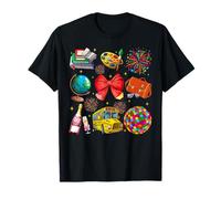 Happy New Year Teacher Fireworks New Year Eve Party 2026 T-Shirt