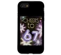 Happy New Year with a 6 7 Zoomer Meme Vibe. 2026 Countdown Coque pour iPhone SE (2020) / 7/8