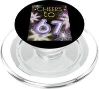 Happy New Year with a 6 7 Zoomer Meme Vibe. 2026 Countdown PopSockets PopGrip pour MagSafe