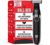 HAPPY NUTS The Ballber™ Tondeuse électrique pour homme - Kit de toilettage pour homme - Rasoir imperméable pour les zones difficiles à atteindre