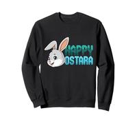 Happy Ostara Rabbit Wicca Wiccan Joyeuses Pâques Eostre Ostara Sweatshirt