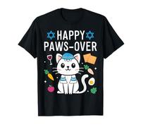 Happy Pawsover Cat Lover - Seder amusant pour la Pâque T-Shirt