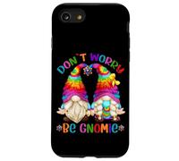 Happy Peace Sign Hippie GNOME Graphic Don`t Worry Be Gnomie Coque pour iPhone SE (2020) / 7/8