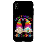 Happy Peace Sign Hippie GNOME Graphic Don`t Worry Be Gnomie Coque pour iPhone XS Max