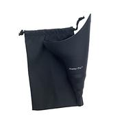 Happy Pee Urinoir féminin en Silicone réutilisable Noir, Entonnoir en Silicone pour Femme Qui Permet de Faire Pipi Debout