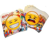Happy People 15962 - Emoji Serviettes, 33 x 33 cm, Lot de 20