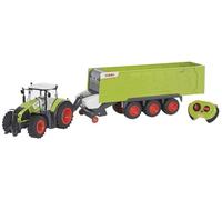 Happy People 34425 - Nikko, Tracteur Claas Axion 870 RC + pendentif Cargos 9600